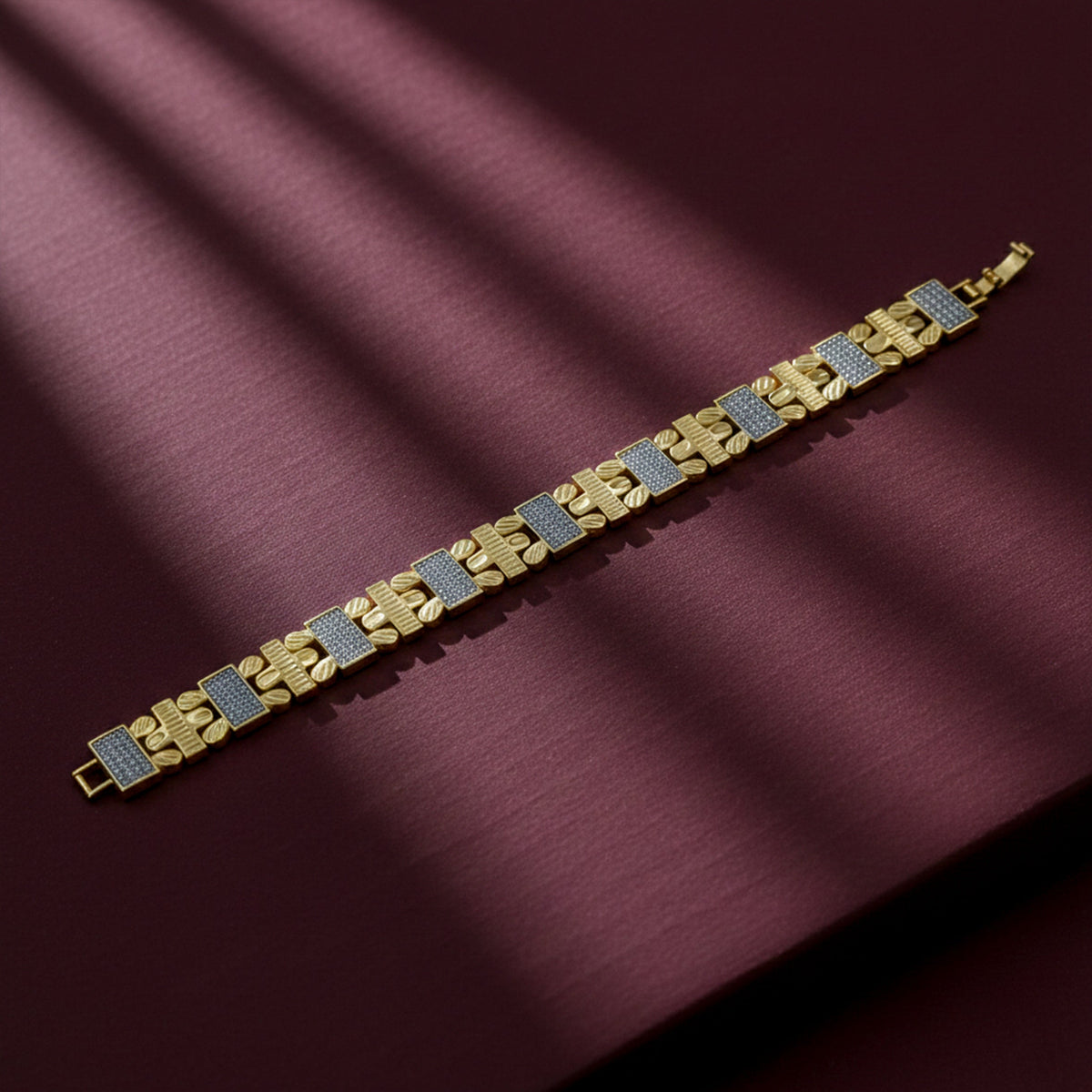 Boss Premium Panel Cuban Bracelet jewellery product view 3