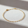 Celeste Fine Gold Anklet jewellery product view 1