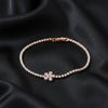 AuraBloom Diamond Chain Bracelet jewellery product view 1