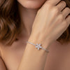 Flora Royale Diamond Tennis Bracelet jewellery product view 1