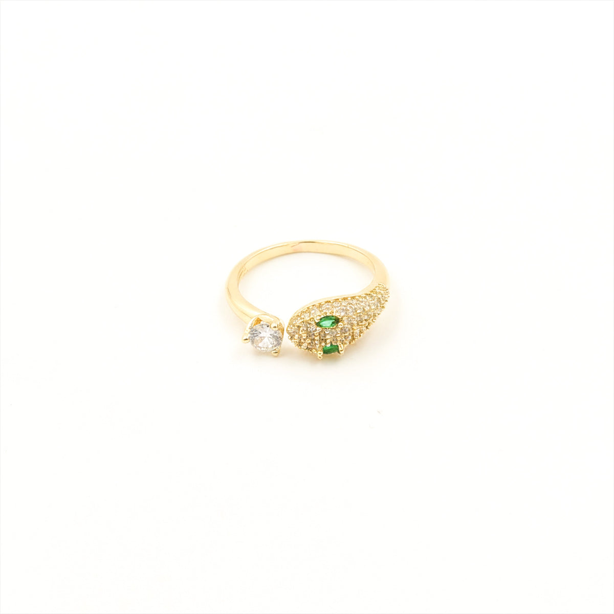 Venom Luxe Diamond Snake Ring jewellery product view 5
