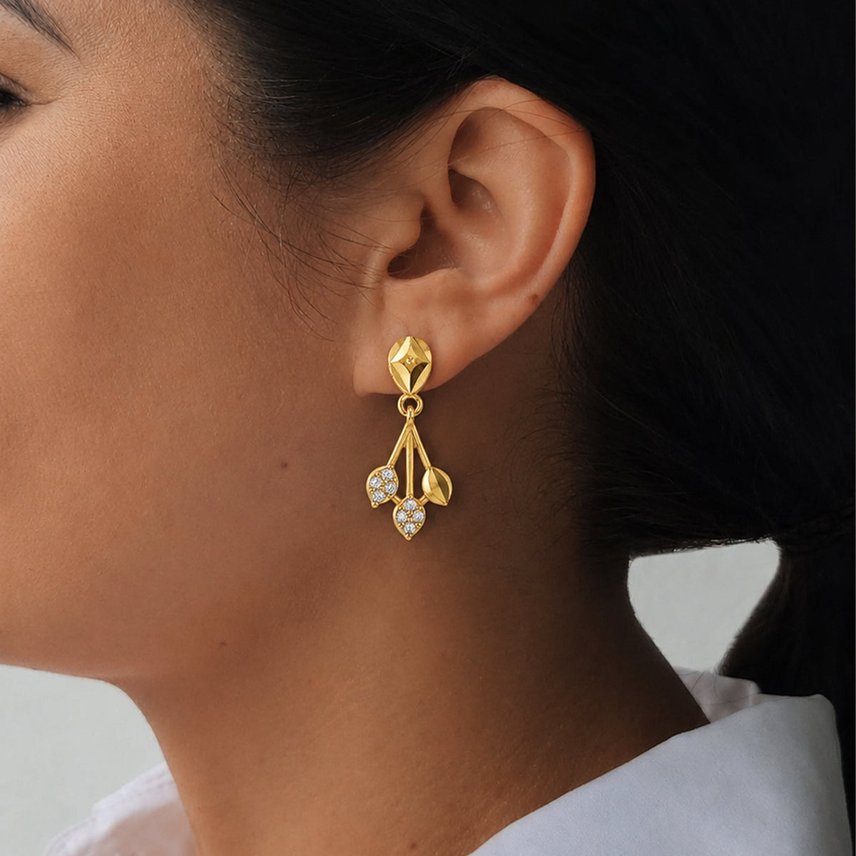 Kundan Kali jewellery product view 3