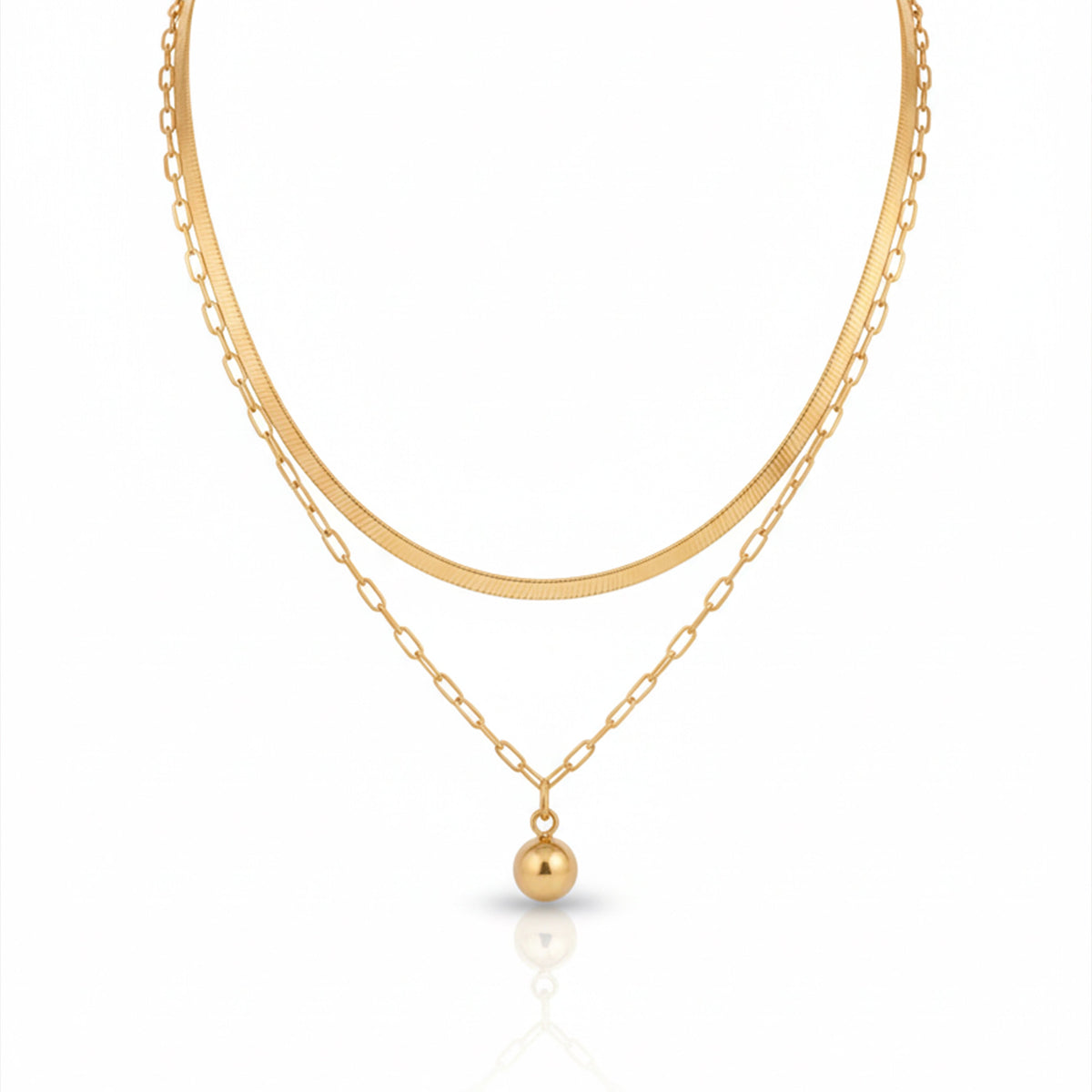 Zyra Twin Grace Necklace jewellery product view 10