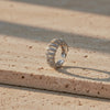 Luxe Pave Diamond Open Band Ring jewellery product view 1