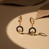 Chic Butterfly Loop Drop Earrings jewellery product view 1