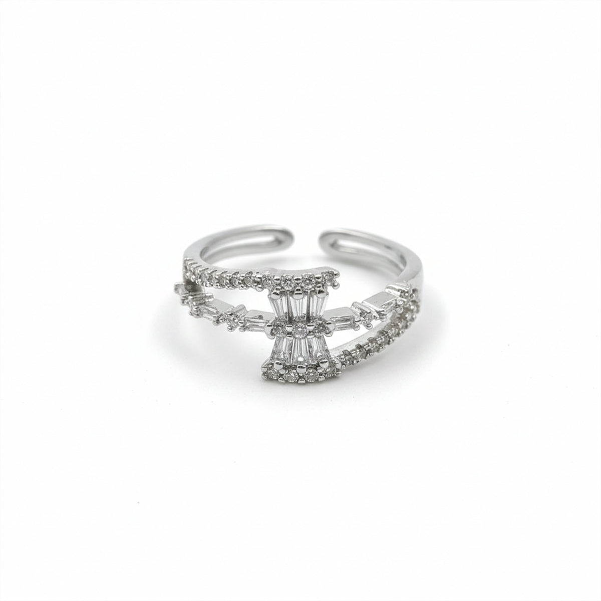 Royal Arc Baguette Diamond Ring jewellery product view 5