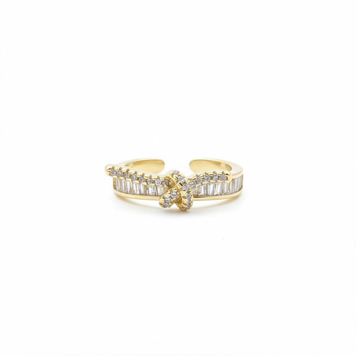 Luxe Infinity Knot Ring jewellery product view 5