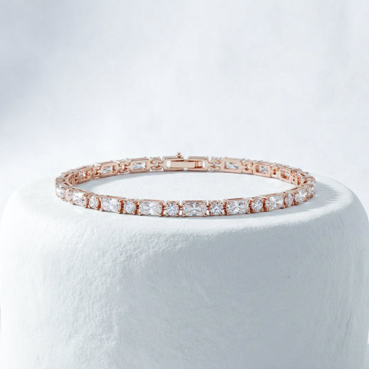 DazzleLink Rose Gold Bracelet jewellery product view 2