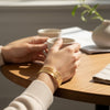 Classic Slim Gold Bangles jewellery product view 1