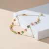 Luxe Multicolor Butterfly Charm Anklet jewellery product view 1