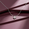 Timeless Pearl & Crystal Petal Necklace jewellery product view 1