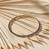 Azure Elegance Diamond Tennis Bracelet jewellery product view 1