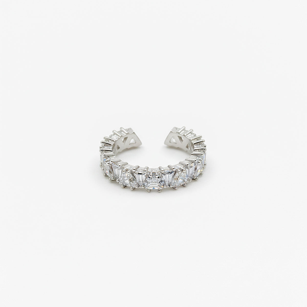 Celestia Spark Zircon Open Ring jewellery product view 5