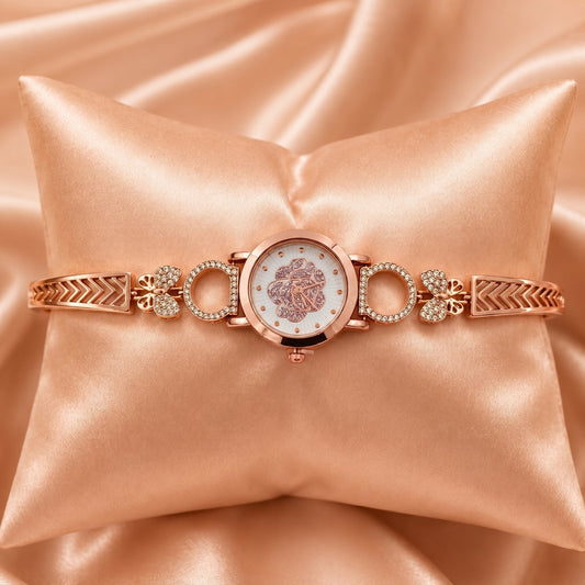 Elara Luxe Rose Gold Watch jewellery product view 2