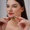 Divine Om Aura Gold Kada jewellery product view 1