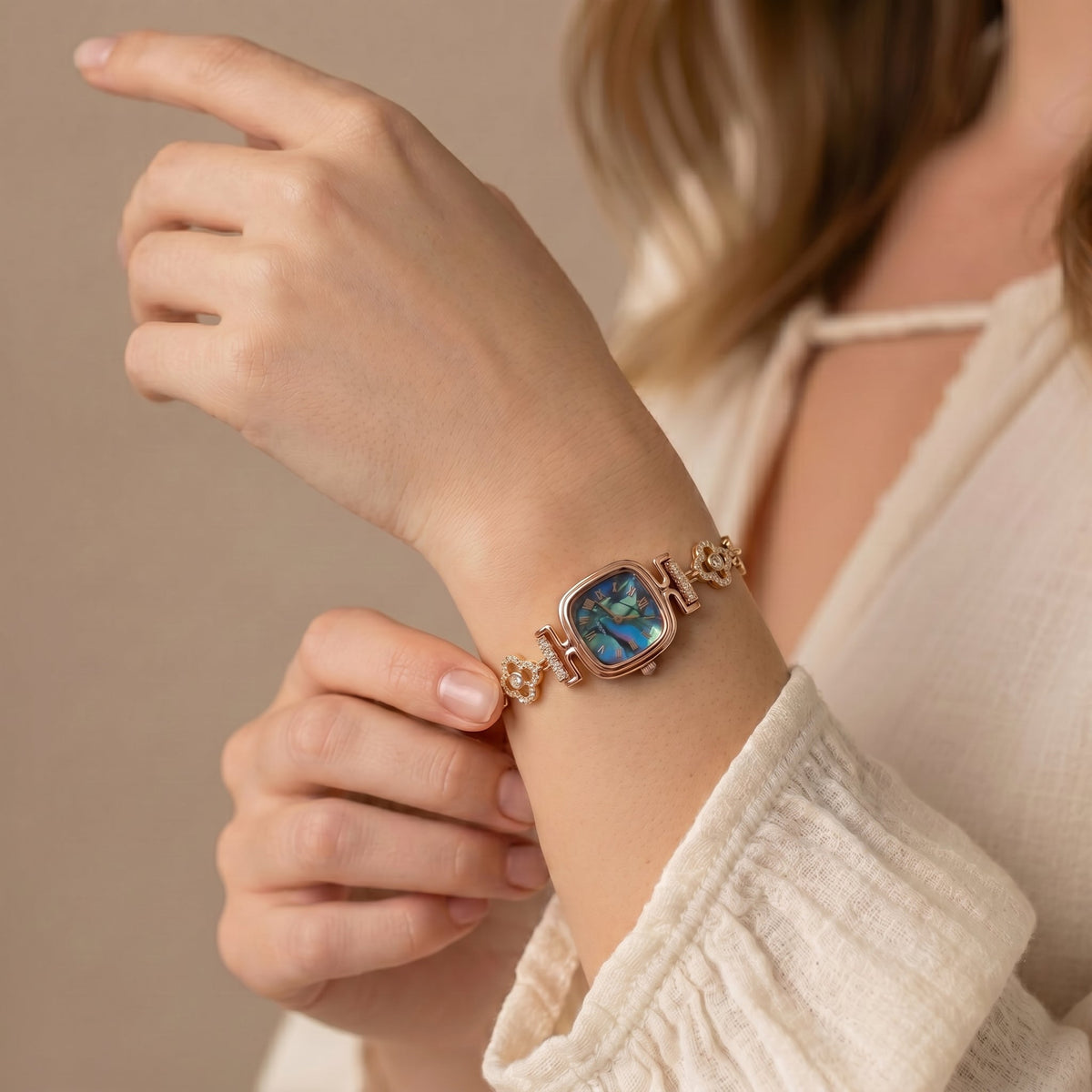 Nocturne Luxe Rose Gold Watch jewellery product view 3
