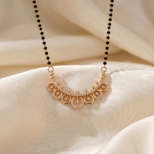 Chandrakala Mangalsutra style 1 jewellery product view 2