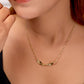 Swarna Leaf Necklace jewellery product view 3