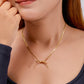 Snake Bow Necklace jewellery product view 5