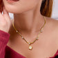Ira Clover Necklace jewellery product view 6