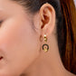 Chic Butterfly Loop Drop Earrings jewellery product view 6