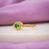 Crown Halo Diamond Ring jewellery product view 1