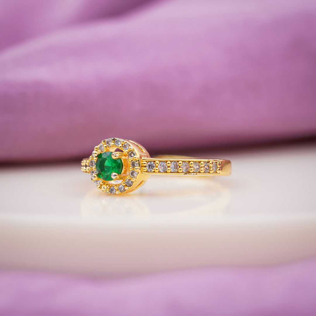 Crown Halo Diamond Ring jewellery product view 1