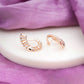Diamond Enamel Hoop Earrings jewellery product view 7