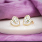 Opulent Heart Blossom Earrings jewellery product view 1