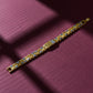 Elite Om Engraved Gold Bracelet jewellery product view 3