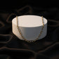 Dual Tone Rectangular Link Chain jewellery product view 3