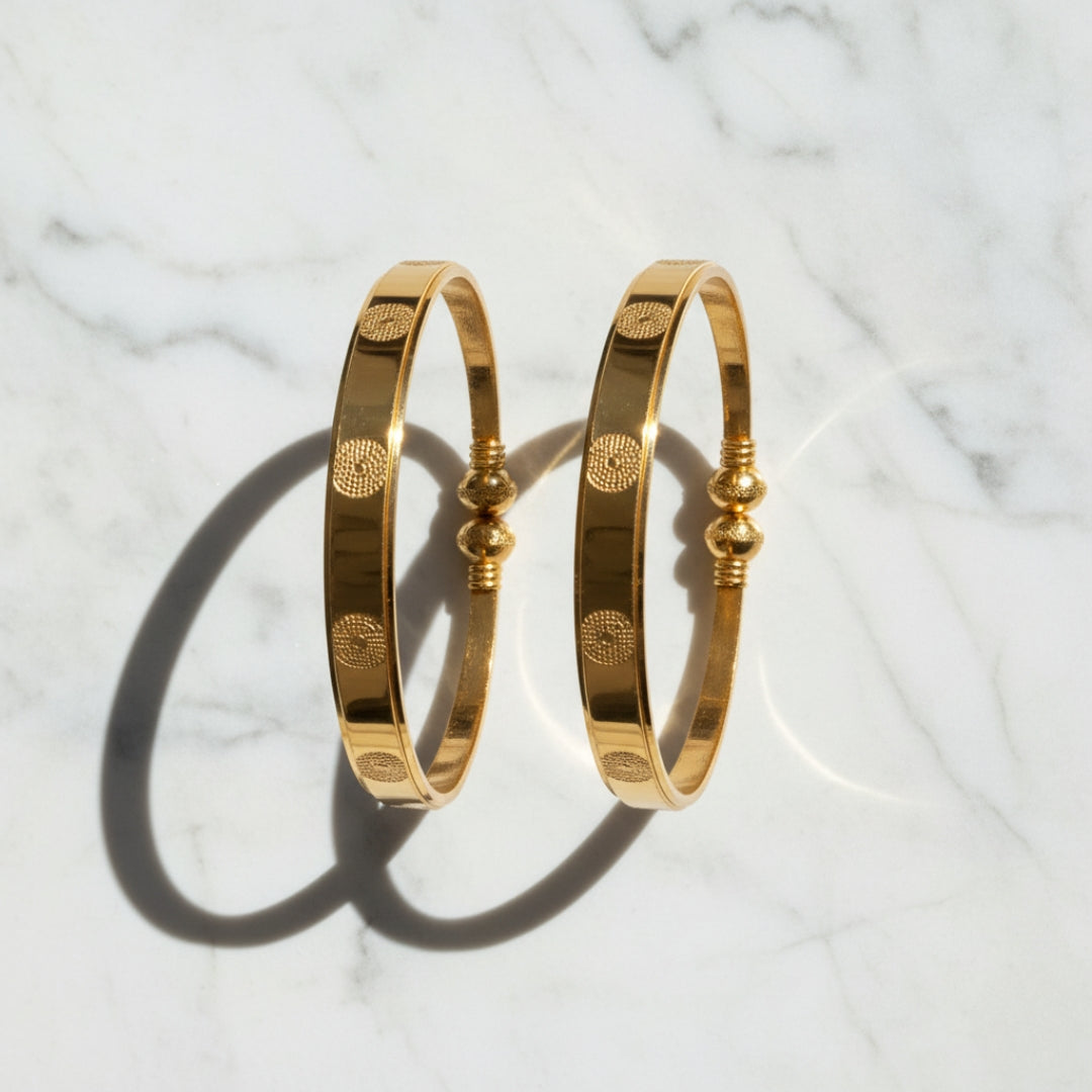 Timeless Glow Kada Set jewellery product view 6