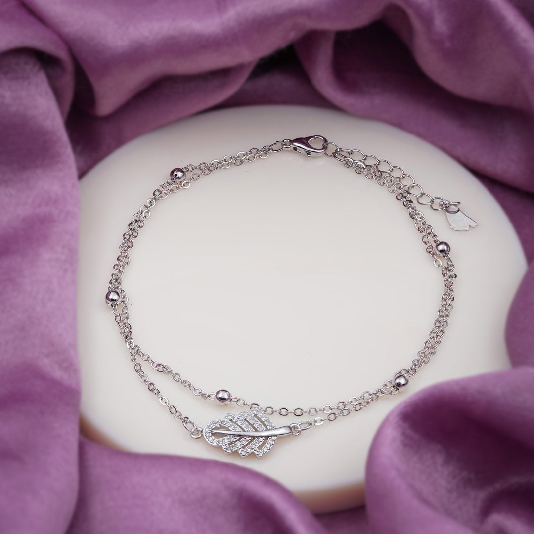 Bhavya Anklet jewellery product view 1
