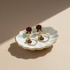 Rose Loop Luxe Earrings jewellery product view 1