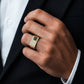 Noir Crest Ring jewellery product view 2