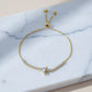 Trinity Diamond Triangle Bracelet jewellery product view 3