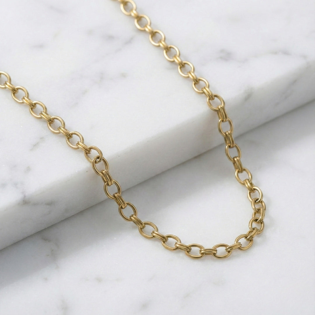 Stylish Oval Link Chain jewellery product view 1
