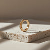Hexagon Crystal Gold Ring jewellery product view 1