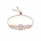 Cubic Zirconia Adjustable Slider Bracelet jewellery product view 9