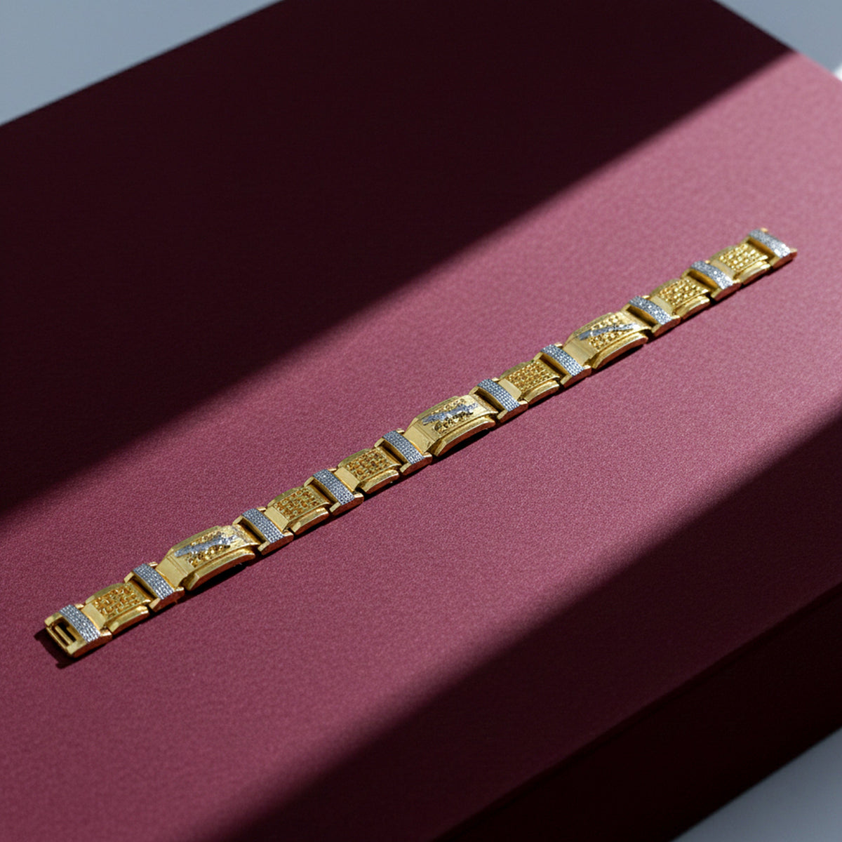 Titan Royal Pattern Bracelet jewellery product view 3