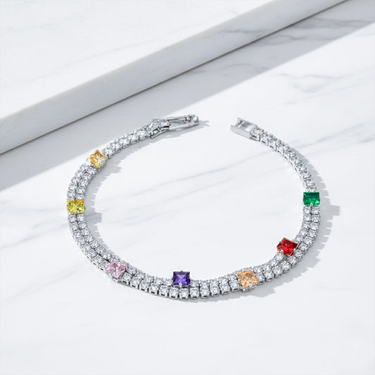 Elysian Rainbow Luxe Bracelet jewellery product view 1