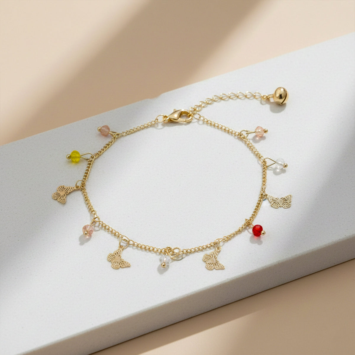 Butterfly Bliss Luxury Anklet jewellery product view 2