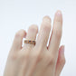 Multicolor Gemstone Open Band Ring jewellery product view 3