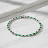 Crown Diamond Tennis Bracelet jewellery product view 1