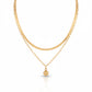 Zyra Twin Grace Necklace jewellery product view 10