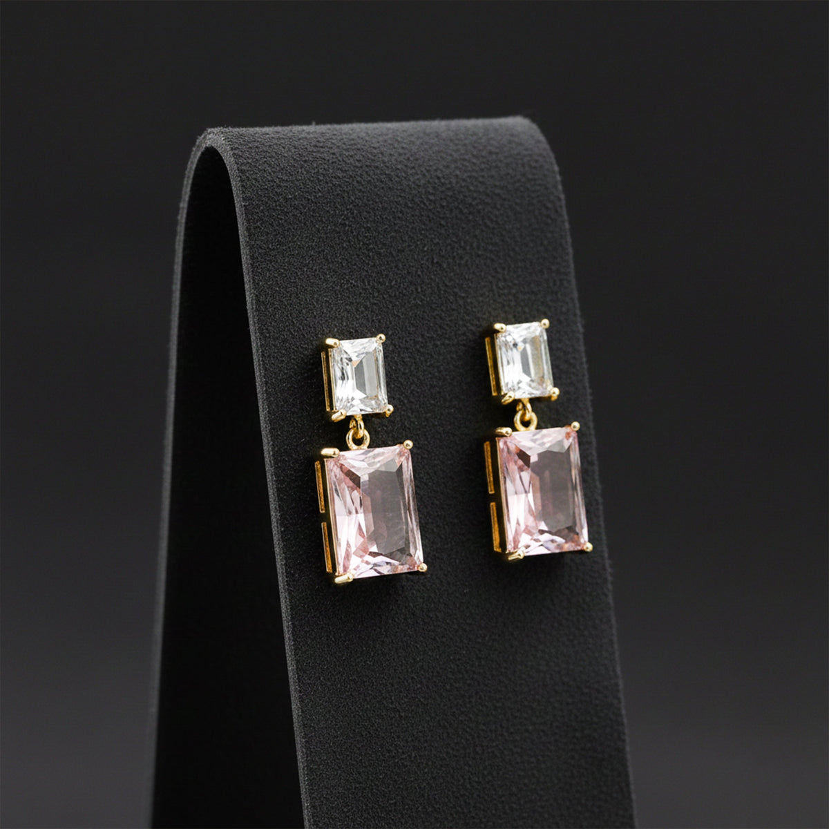 Blush Shine Earrings jewellery product view 2