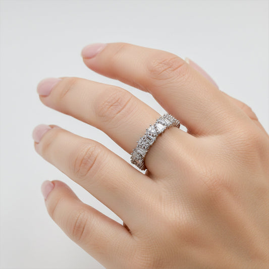 Celestia Spark Zircon Open Ring jewellery product view 2