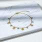 Celestial Clover Nazar Gold Bracelet jewellery product view 5