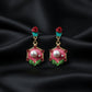 Rose Pearl Hexa Drops Earrings jewellery product view 4