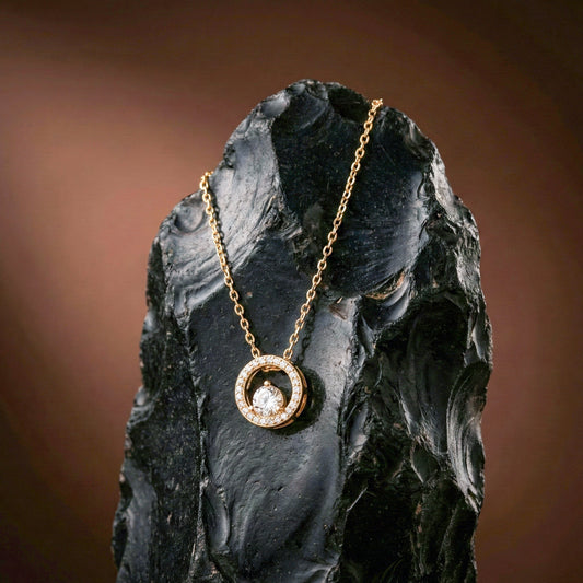 Saanvi Daimond Necklace jewellery product view 1